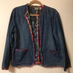 Chico’s light jean jacket